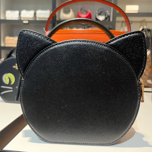 New Coach Canteen Crossbody Bag With Halloween Cat #CW467 - Picture 7 of 8